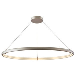 Sling - 110W 1 LED XLarge Dual Band Ring Pendant-2 Inches Tall and 48 Inches Wide - 1309653