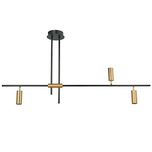 Spartan - 24W 3 LED Pendant-25.9 Inches Tall and 2 Inches Wide - 1309655