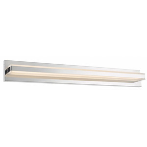Fusion - 36 Inch 48W 1 LED Acrylic Rectangle Bath Vanity - 1309671