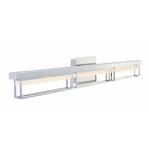 Pane - 30W 2 LED Bath Vanity-5.5 Inches Tall and 39 Inches Length - 1308645