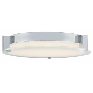 Matrix - 11.81 Inch 22W 1 LED Flat Round Low Profile Flush Mount - 1309689