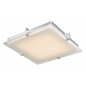 Matrix - 12.2 Inch 22W 1 LED Flat Square Low Profile Flush Mount - 1309691