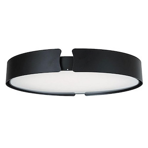 Mystic - 45W 1 LED Split Frame Flush Mount-2.5 Inches Tall and 18 Inches Wide - 1309706