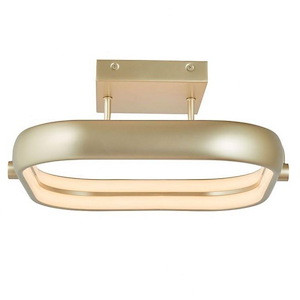 Rave - 22W 1 LED Dual Square Flush Mount-7.9 Inches Tall and 14 Inches Wide - 1308689