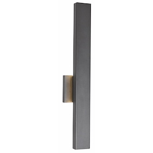 Yoga - 28W 1 LED Straight Wall Mount-24 Inches Tall and 4.53 Inches Wide - 747654