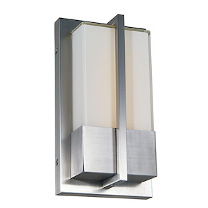 Neutron - 12W 1 LED Wal Mount-11 Inches Tall and 6 Inches Wide - 1309712