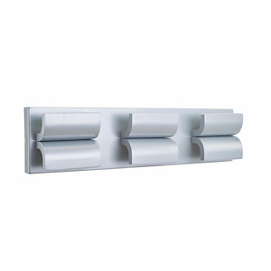 Willow - 26.65W 5 LED Curved Wall Sconce-13.5 Inches Tall and 5.12 Inches Wide - 1309721
