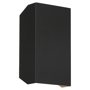 Amora - 32W 2 LED Outdoor Wall Mount In Contemporary Style-10 Inches Tall and 5.5 Inches Wide - 1265334