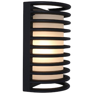 Bermuda - 10W 1 LED Outdoor Wall Sconce-10.5 Inch Tall and 7 Inch Wide - 1431817
