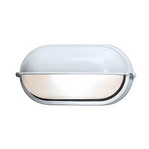Nauticus - 8.25 Inch 9W One Light Outdoor Bulkhead Wall Mount - 758378