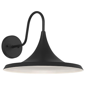 Pella - 12W 1 LED Outdoor Wall Mount-11.75 Inches Tall and 16.5 Inches Wide - 1340589