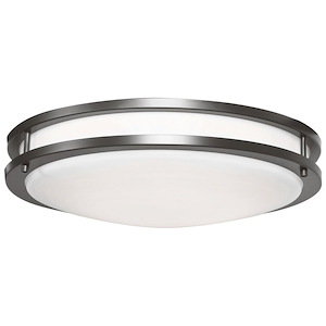 Solero III - 25W 1 LED Flush Mount-4 Inch Tall and 16 Inch Wide - 1431830