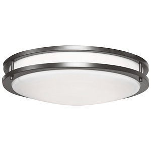 Solero III - 30W 1 LED Flush Mount In Modern Style-4 Inches Tall and 18 Inches Wide - 1283910