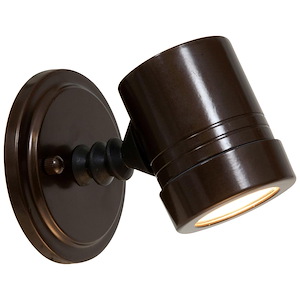 Myra-One Light Adjustable Spotlight Wall Sconce-4.5 Inches Wide by 4.5 Inches Tall - 758482