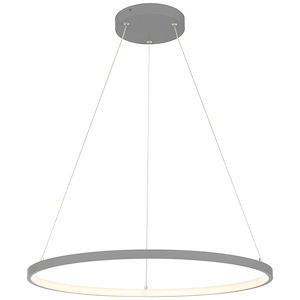 Anello - 30W 1 LED Pendant In Contemporary Style-0.75 Inches Tall and 23.5 Inches Wide - 1265392