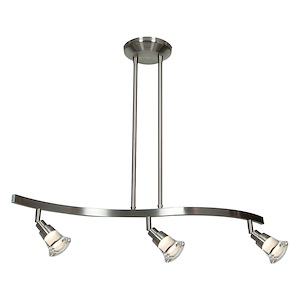 Optix-12W 3 Led Spotlight Pendant-28 Inches Wide By 6 Inches Tall - 478202