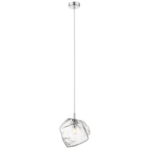 Boulder-Mini Pendant In Transitional Style-6.75 Inches Wide By 13 Inches Tall - 1207545
