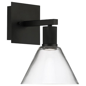 Port Nine - 9W 1 LED Wall Sconce In Transitional Style-11.5 Inches Tall and 8 Inches Wide - 1265437