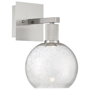 Port Nine - 9W 1 LED Wall Sconce In Transitional Style-12.25 Inches Tall and 7.5 Inches Wide - 1265448