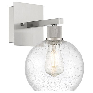 Port Nine - 9W 1 LED Wall Sconce In Transitional Style-12.25 Inches Tall and 7.5 Inches Wide - 1265451