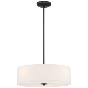 Mid Town - 24W 3 LED Convertible Pendant-5.5 Inch Tall and 18 Inch Wide - 1431932