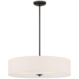 Mid Town - 32W 4 LED Convertible Pendant-5.5 Inch Tall and 24 Inch Wide - 1431933