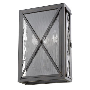 Brooklyn 3-Light Wall Light - 10 Inches Wide by 15 Inches High - 883583