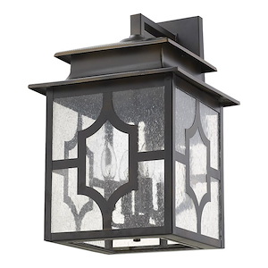 Calvert 4-Light Wall Light in Classic Style - 12 Inches Wide by 19.25 Inches High - 883604