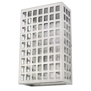 Letzel 2-Light ADA Wall Sconce - 8 Inches Wide by 13.25 Inches High - 883609