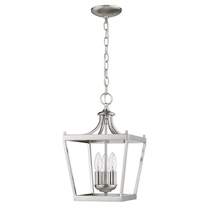 Kennedy 3-Light Chandelier in Versatile Style - 10 Inches Wide by 16 Inches High - 883619