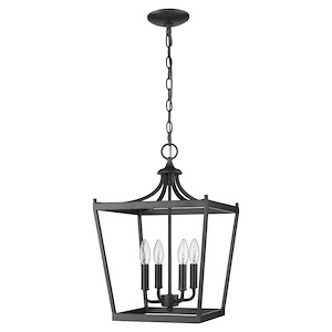 Kennedy 4-Light Chandelier in Versatile Style - 13 Inches Wide by 20 Inches High - 883620