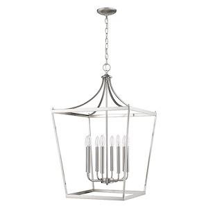 Kennedy 8-Light Chandelier in Versatile Style - 20 Inches Wide by 33 Inches High - 883622