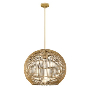 Berkshire - 1 Light Pendant-16.5 Inch Tall and 19.25 Inch Wide - 1370757