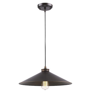 Alcove - One Light Pendant - 17 Inches Wide by 5.75 Inches High - 659606