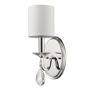 Lily - One Light Wall Sconce - 5 Inches Wide by 13.75 Inches High - 535326