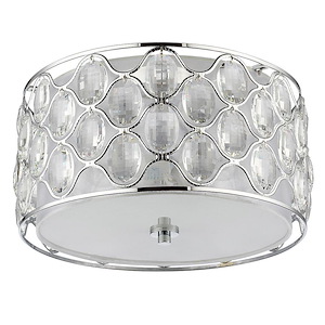 Isabella - Three Light Flush Mount - 16 Inches Wide by 9.25 Inches High - 535366