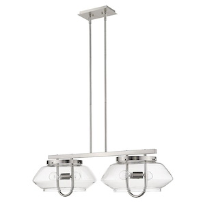 Garner 4-Light Island Pendant in Airy Style - 16.5 Inches Wide by 10.75 Inches High - 883735