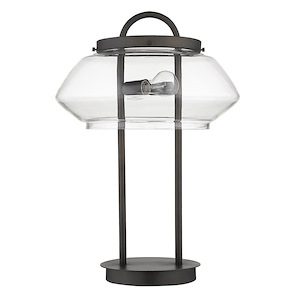 Garner 2-Light Table lamp in Airy Style - 16.5 Inches Wide by 24 Inches High - 883765