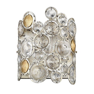 Vitozzi 1-Light Sconce in Antique Style - 7.5 Inches Wide by 9.25 Inches High - 883796