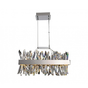 Glacier - 26 Inch LED Rectangular Island - 1223111