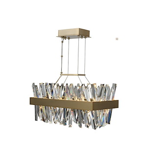 Glacier - 26 Inch LED Rectangular Island - 1223145