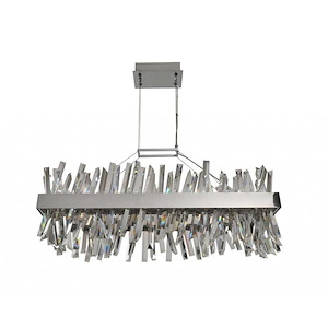 Glacier - 36 Inch 84W LED Rectangular Island - 1223553