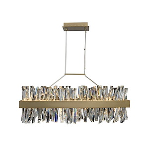 Glacier - 36 Inch 84W LED Rectangular Island - 1223656