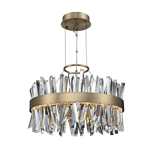 Glacier - 25 Inch LED Round Pendant - 1223577