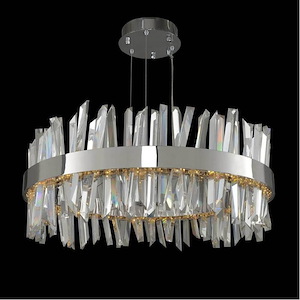 Glacier - 32 Inch LED Round Pendant - 1223226