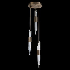 Lucca - 55W LED Foyer In Contemporary Style-31 Inches Tall and 14 Inches Wide - 1295334