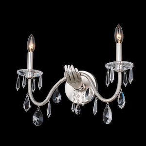Venere - 2 Light Wall Sconce-11.5 Inches Tall and 18 Inches Wide - 1295418