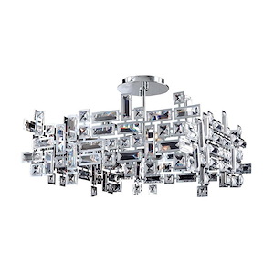 Vermeer - Eight Light Square Pendant - 977237