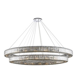 Rondelle - 44 Light 2 Tier Pendant - 1223585