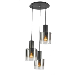 Henley-3 Light Pendant-19.75 Inches Wide by 98.5 Inches High - 978864